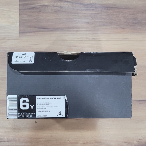 Retro jordan 6 infrared red - Picture 2 of 6